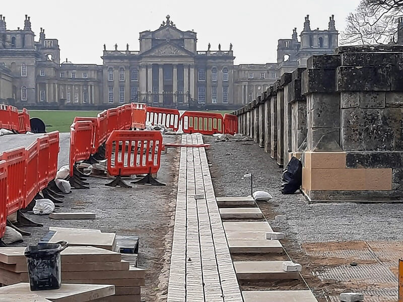 Commercial Paving Blenheim Palace